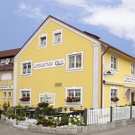 Landgasthof Krug Dechendorf Экстерьер фото